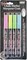 Uchida Bistro Chalk Marker Extra Fine Point Set 4/Pkg-Fluorescents -Blue, Green, Yellow & Pink